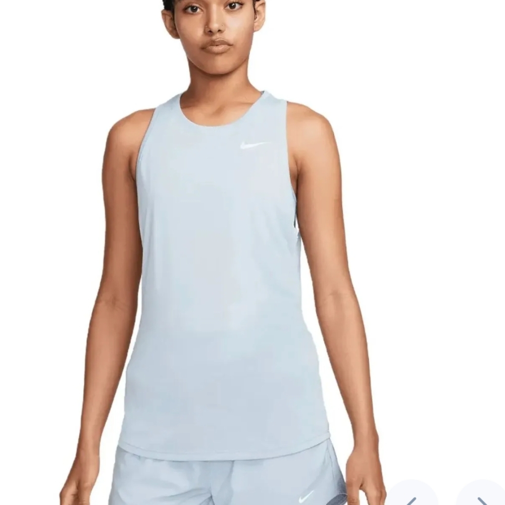 NWT Women's Nike Dri-FIT Light Blue Tank Top